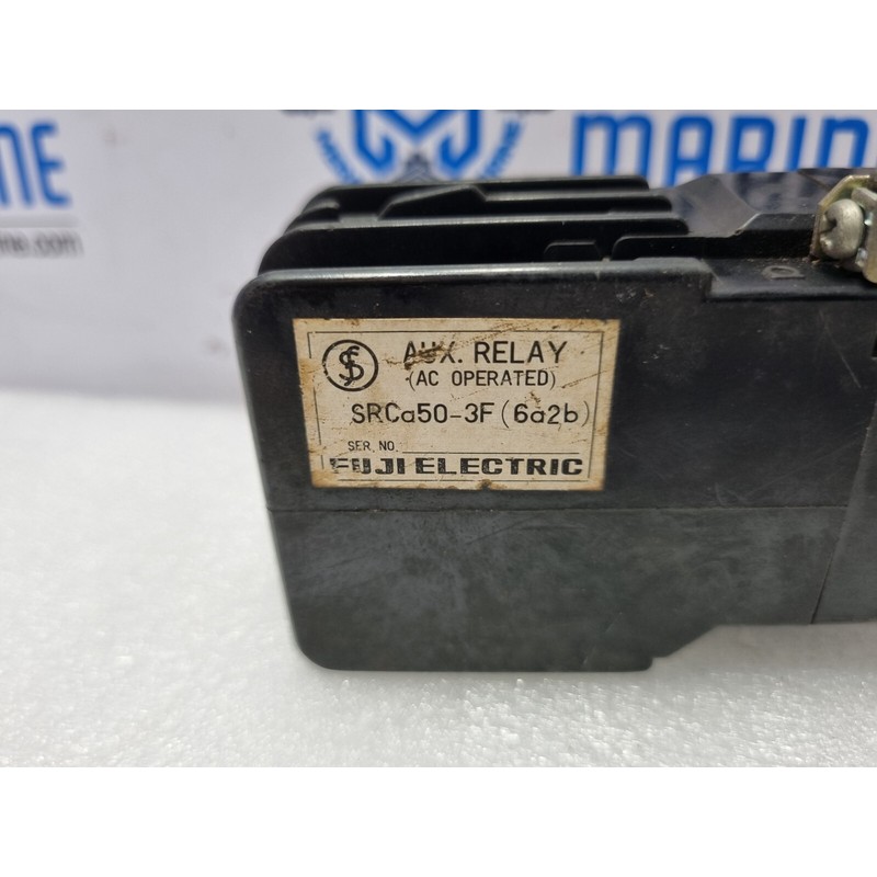 Fuji Electric SRCa50-3F(6a2b) Aux. Relay (AC Operated)100-11