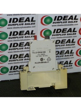 Allen Bradly 1492-GHA100 Disyuntor 10.0AMP 125VAC 65VDC Nuev