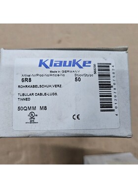 KLAUKE 6R8 (50 units) NEW