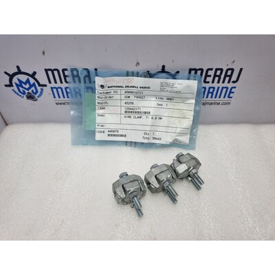 Nov National Oilwell Varco 128442+71 Wire Clamp 7-8.0Mm LOT