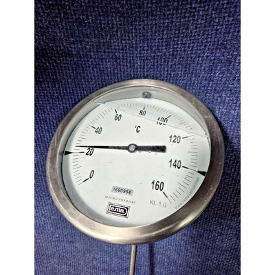 TEMA Model TB 910 0-160Deg Filled 1690954 SS Adjustable Face