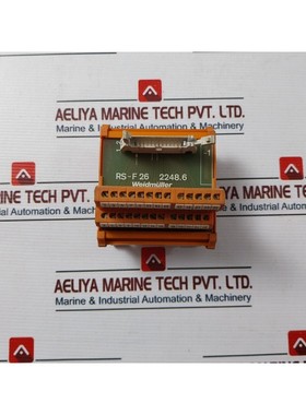 Módulo De Terminal Weidmuller RS-F 26 2248.6