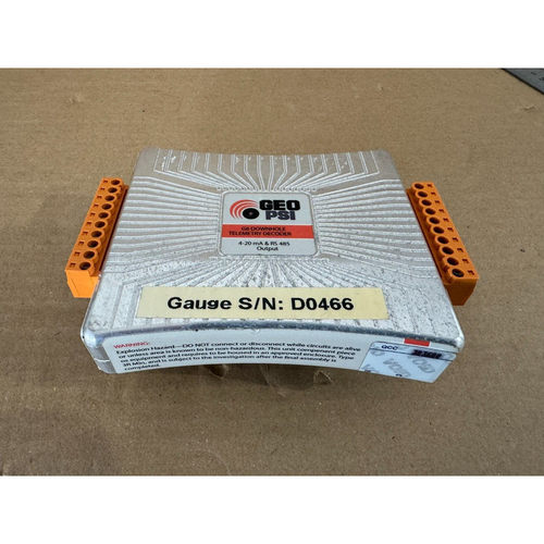 GEO PSI (Pressure Systems Instruments) G6 Telemetry Decoder