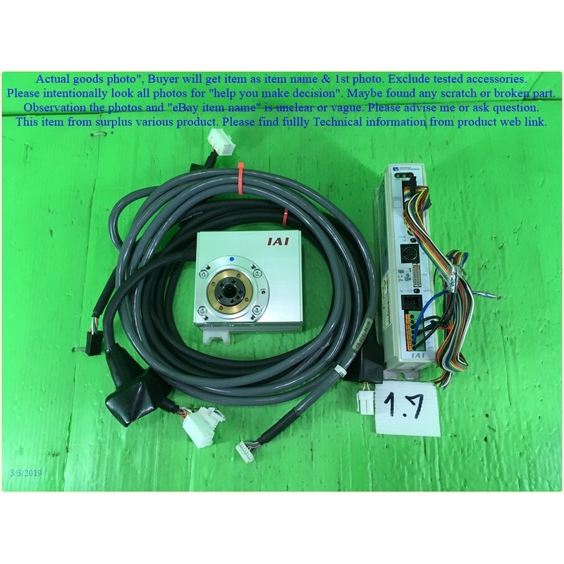 IAI RCP2-RTC-I-28P RMA-I-PM-0, Rotary set as photo, sn:Rando