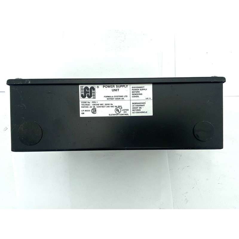 FORMULA SYSTEMS FPS 1 ELEVATOR LIFT CARD POWER SUPPLY UNIT E