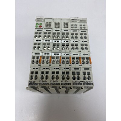 BECKHOFF 1x KL6811 + 3x KL2404 + 2x KL9010(完整价格)
