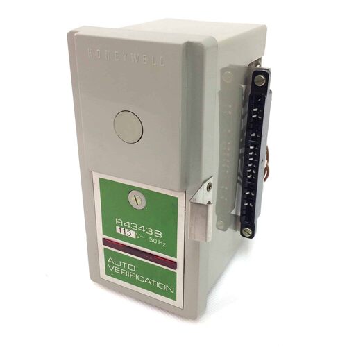 Flame Relay R4343B-1029 Honeywell 115VAC Auto Verification R