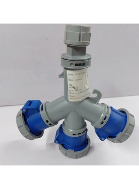 PCE ELECTRIC 9432007 3 Way Connector 230V 16A 3P