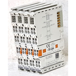 BECKHOFF 通道继电器输出 批量 端子 EL2622 件 EtherCAT