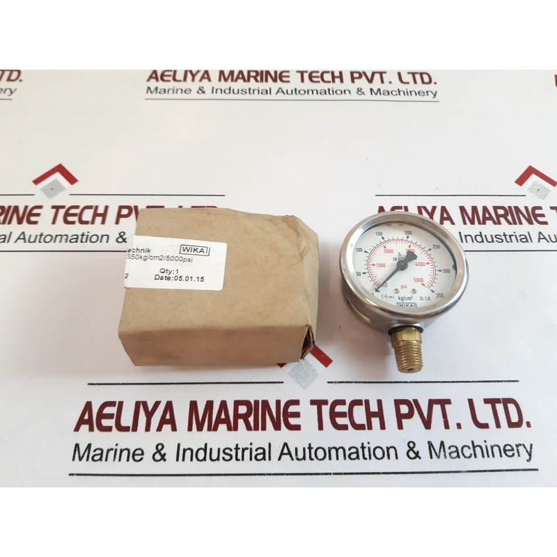 Manometro WIKA EN 837-1 CL.1.6