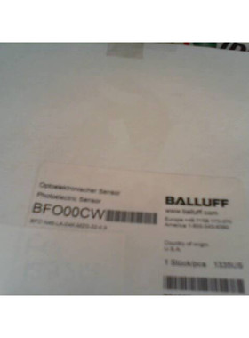 SENSOR FOTOELéCTRICO BALLUFF BFO00CW NUEVO EN CAJA