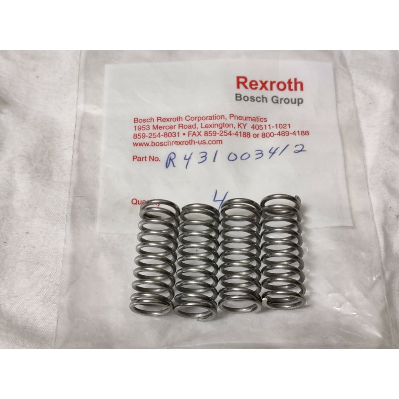 Rexroth R431003412 - P54653 Feder für Auspuff Ventil - 4pc