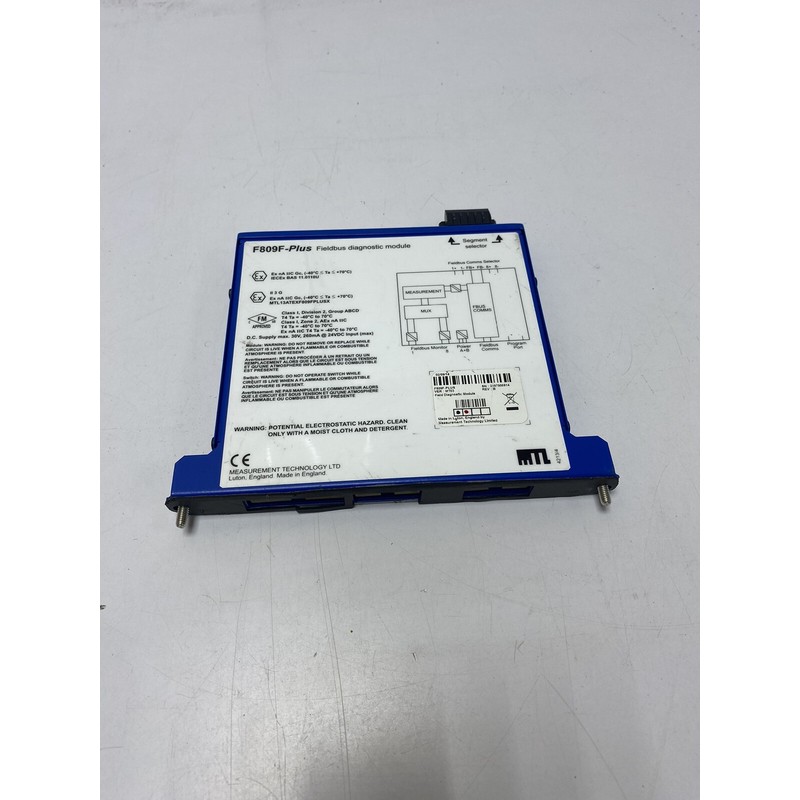 MTL F809F-PLUS FIELDBUS DIAGNOSTIC MODULE