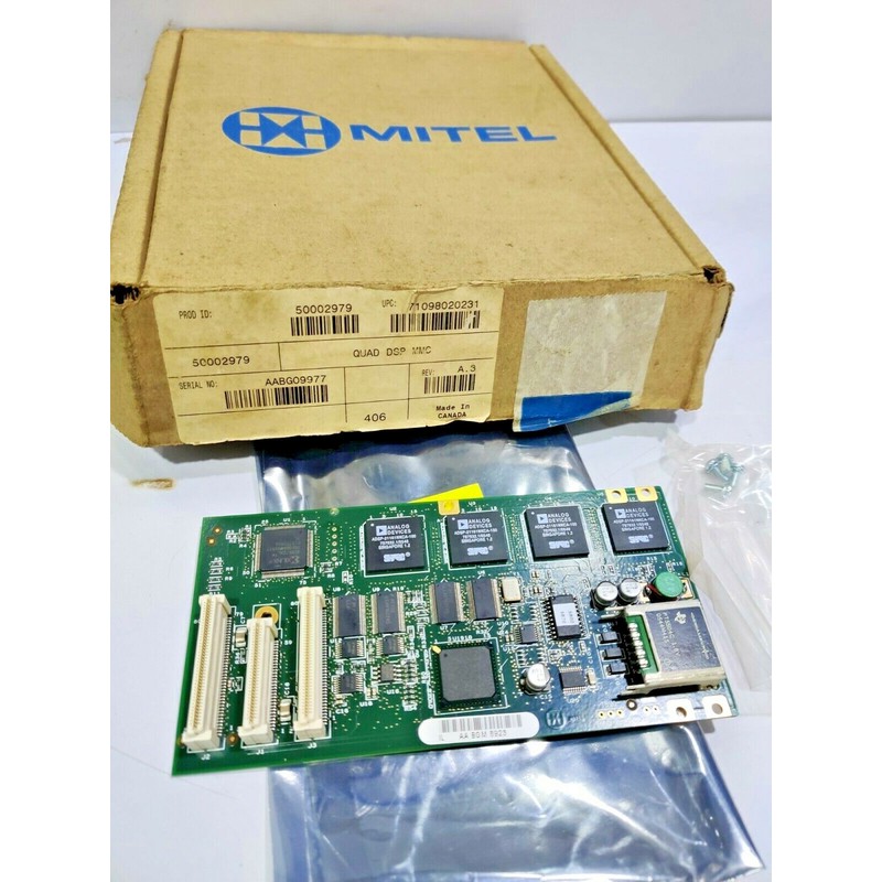 MITEL QUAD DSP MMC 50002979 - PCB