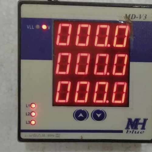 MunHean蓝色MDV396x96数字电压表