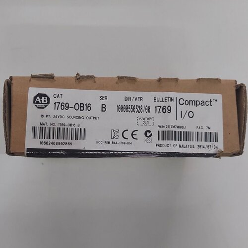 NEW ORIGNAL Allen Bradley 1769 OB16  B Compact IO DC Output