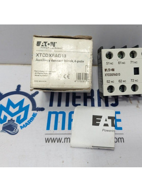 Eaton XTCDXFAG13 Auxiliary Contact Block 4 Pole XTCDXFAG / M