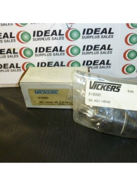 VICKERS 818990 TêTE D'AJUSTEMENT DE PRESSION NEUVE DANS LA