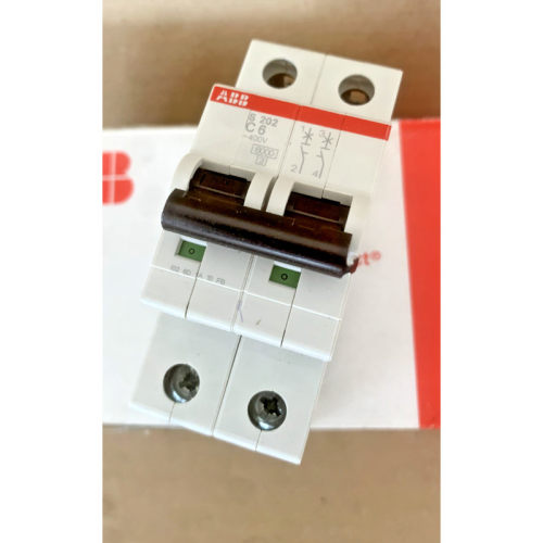 ABB Pro M Compact Thermal Magnetic Circuit Breaker S202-C6 2