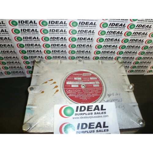 CROUSE HINDS EJB684-SA-SKQ19 - ENCLOSURE, EXPLOSION-PROOF AN