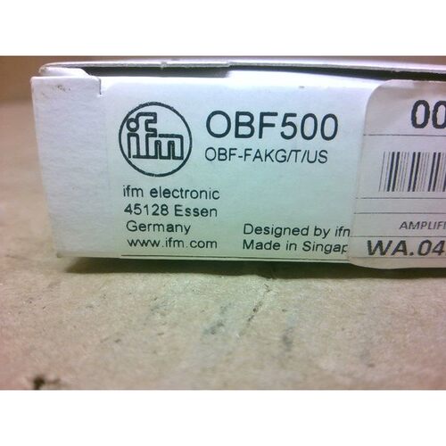 Amplificador De Fibra óptica IFM OBF500 10-30VDC 100/10mA -