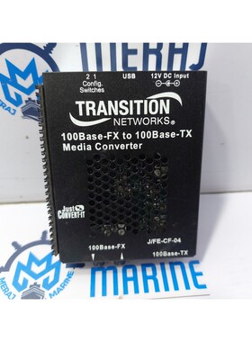 Transition Networks J/FE-CF-04 100Base-FX to 100Base-TX Medi