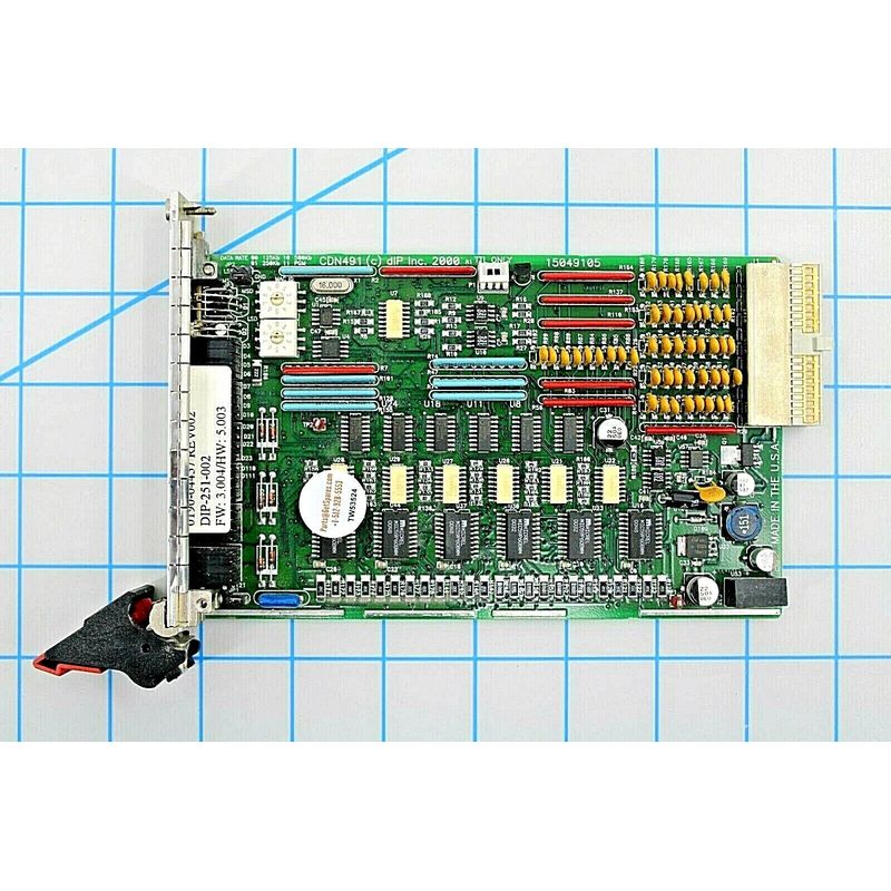 0190-04457 / PCB DIP CDN491-AB-1 DEVICENET 48 数字 3U,适用于