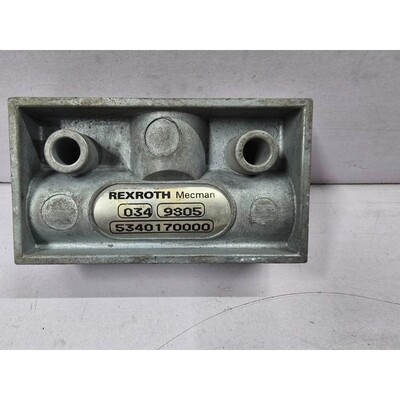 Rexroth Mecman 5340170000 Vanne Pneumatique 9805