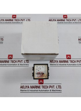 SACI 0-75/375 A Analog Panel Ammeter Gauge 75/5A