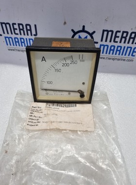 Saci EC3V Ammeter 0-250/5A Serie Naval