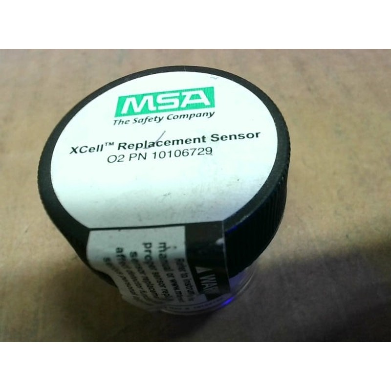 MSA XCell 10106729 替换 O2 传感器 Altair 4X/5X - 全新带盒
