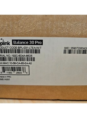 PEPLINK BALANCE 30 PRO BPL-031-LTEA-W-T NEW