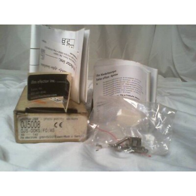Sensor Transmisor A Través IFM Efector OJ5008 OJS-OOKG/FO/A