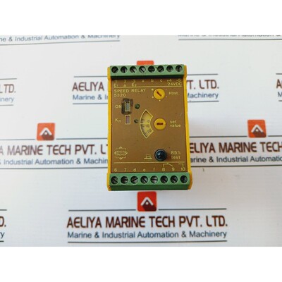 Relé De Velocidad Rheintacho 5320 508384/3 IP20 24VDC