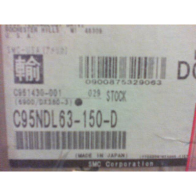 Cilindro De Varilla SMC C95NDL63-150-D Nuevo En Caja