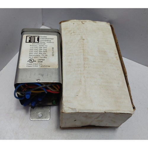 Foster Transformer 14359-01 Transformer EIA3941510F