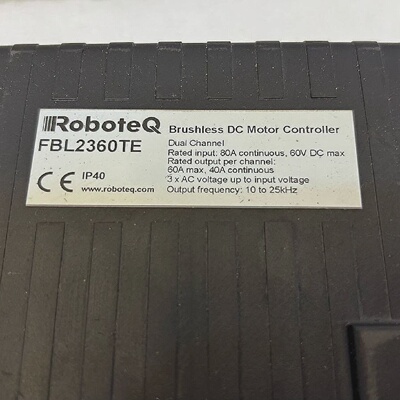 Contrleur De Moteur Double Canal Roboteq FBL2360TE