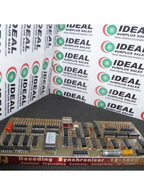 Robinson 121500 Sincronizador De Decodificación Reparado