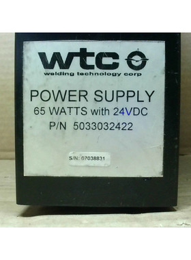 WTC 5033032422 Fuente De Alimentación 65 WATTS 24VDC - Nuev