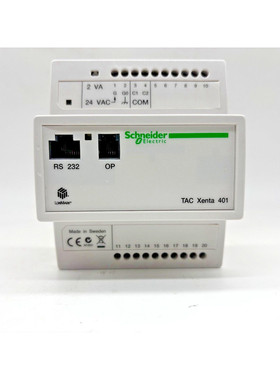 SCHNEIDER ELECTRIC,TAC XENTA 401,007301012,24VAC。