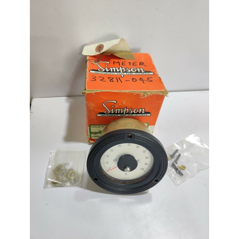 Simpson Meter 459.95099 - 32811-045 - 型号:2523 - MADC 0-1