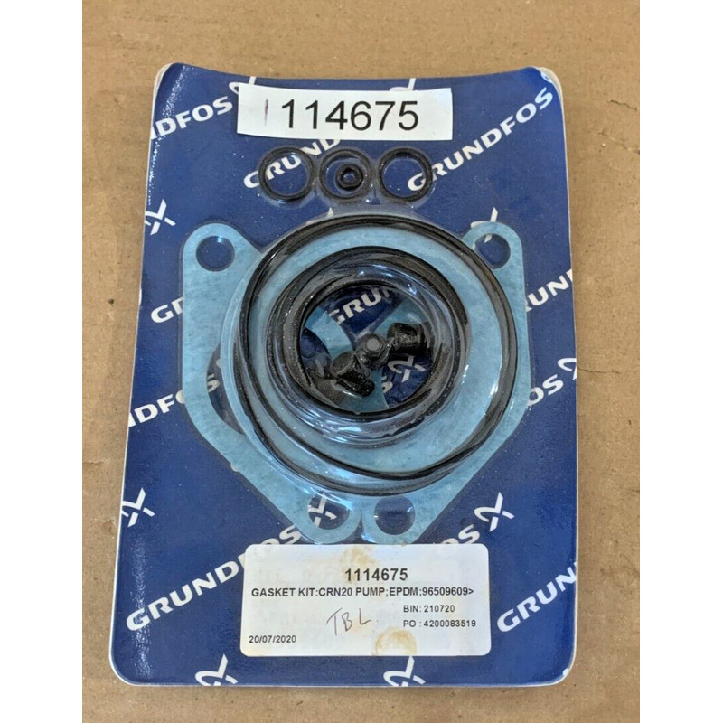 GRUNDFOS 96509609 O-RING/ Gasket Kit for CRN20 Pump