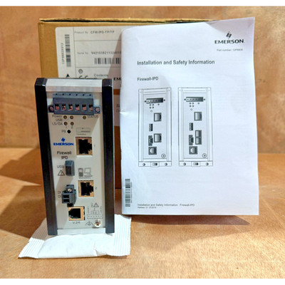 Emerson DeltaV CFW-IPD-TP/TP Firewall Intrusion Protection D