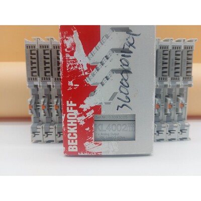 BECKHOFF KL4002 2-Channel Analog Output, Voltage, 0...10V, 1