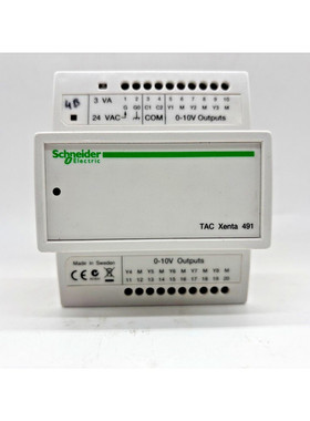 SCHNEIDER ELECTRIC, TAC XENTA 491, 007303010, 24VAC.