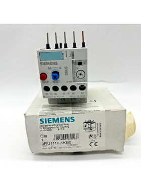 SIEMENS 3RU1116-1KB0 OVERLOAD RELAY FOR MOUNTING ON CONTACTO
