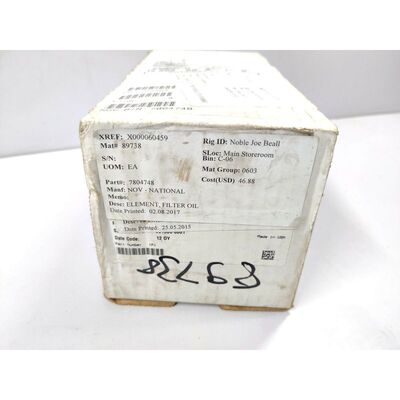 Filtre à Huile NOV 7804748 33 Microns 041414G1