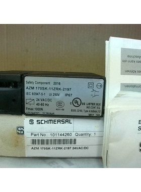 SCHMERSAL Azm 170SK-11ZRK-2197 Solenoide Bloqueo Interruptor