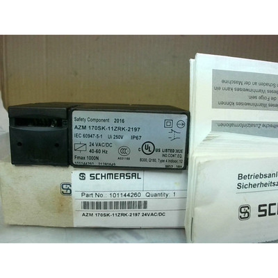 SCHMERSAL Azm 170SK-11ZRK-2197 Solenoide Bloqueo Interruptor