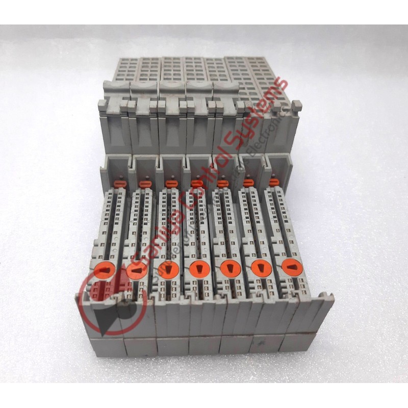 批量 7 件 Allen-Bradley 1734-MB 底座 带 1734-RTB3S 终端模块
